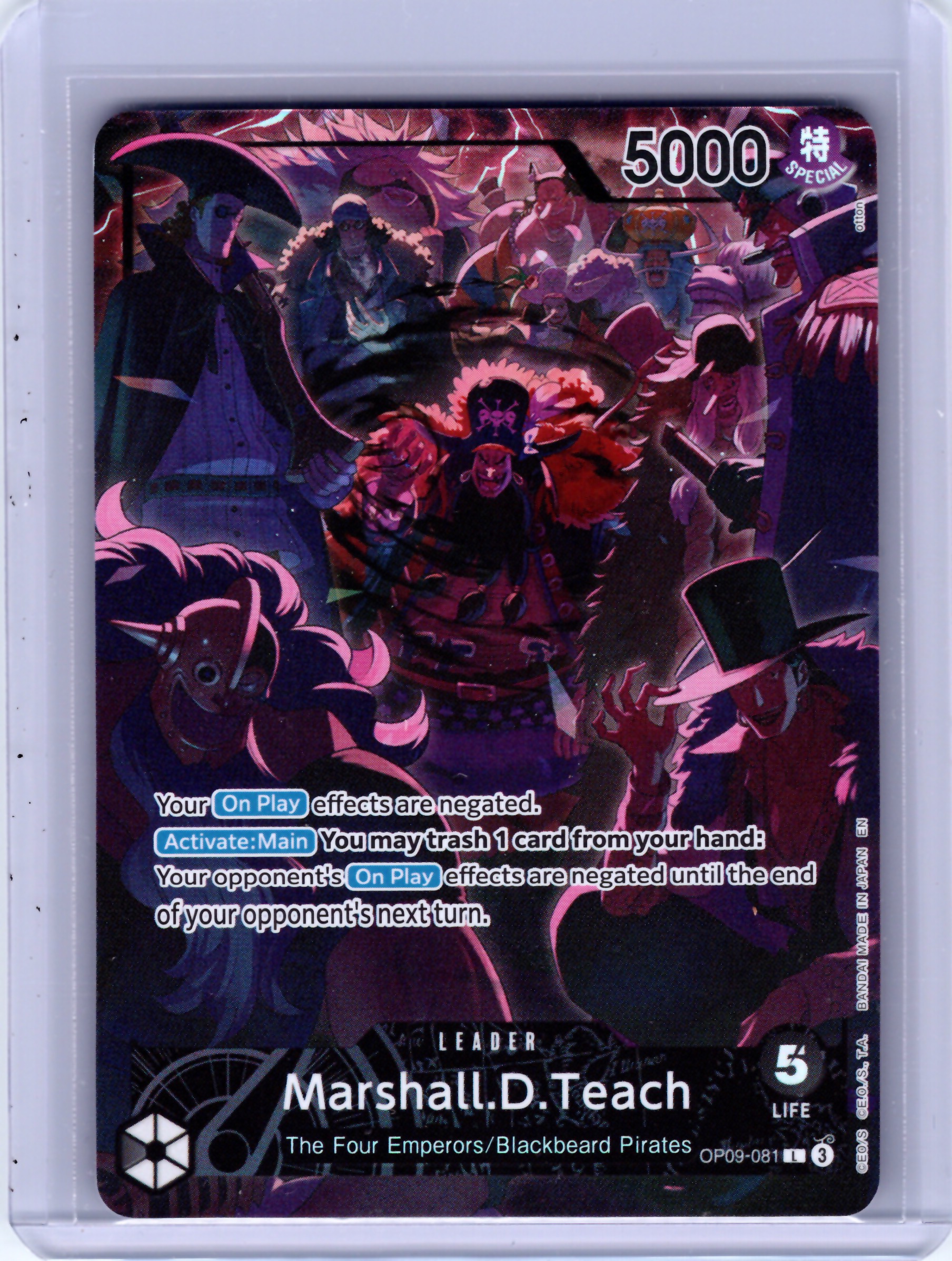 マーシャル・D・ティーチ リーパラEnglish 2nd ANNIVERSARY Marshall.D