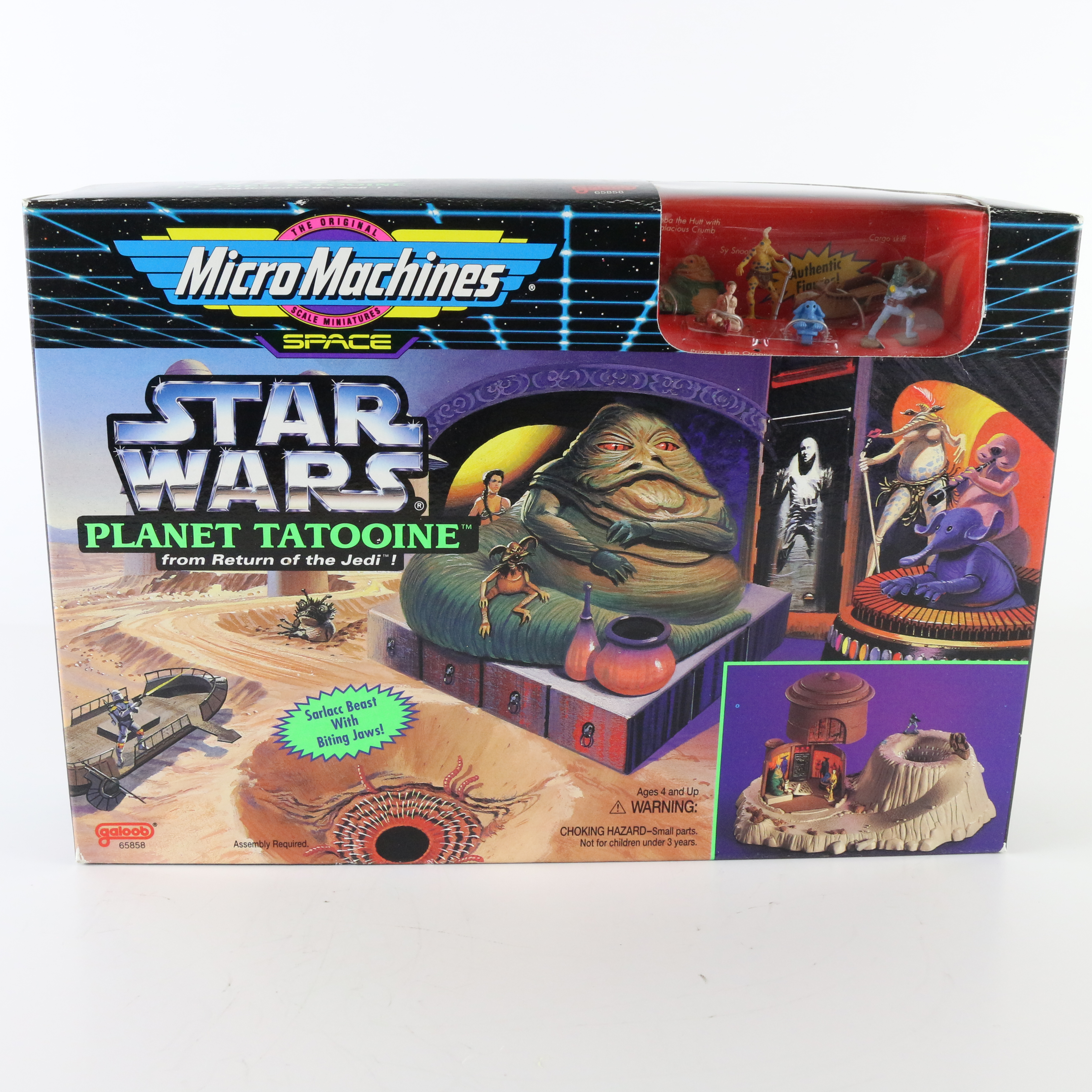 Micro Machines Space Star Wars Planet Tatooine Diorama Rotj Galoob