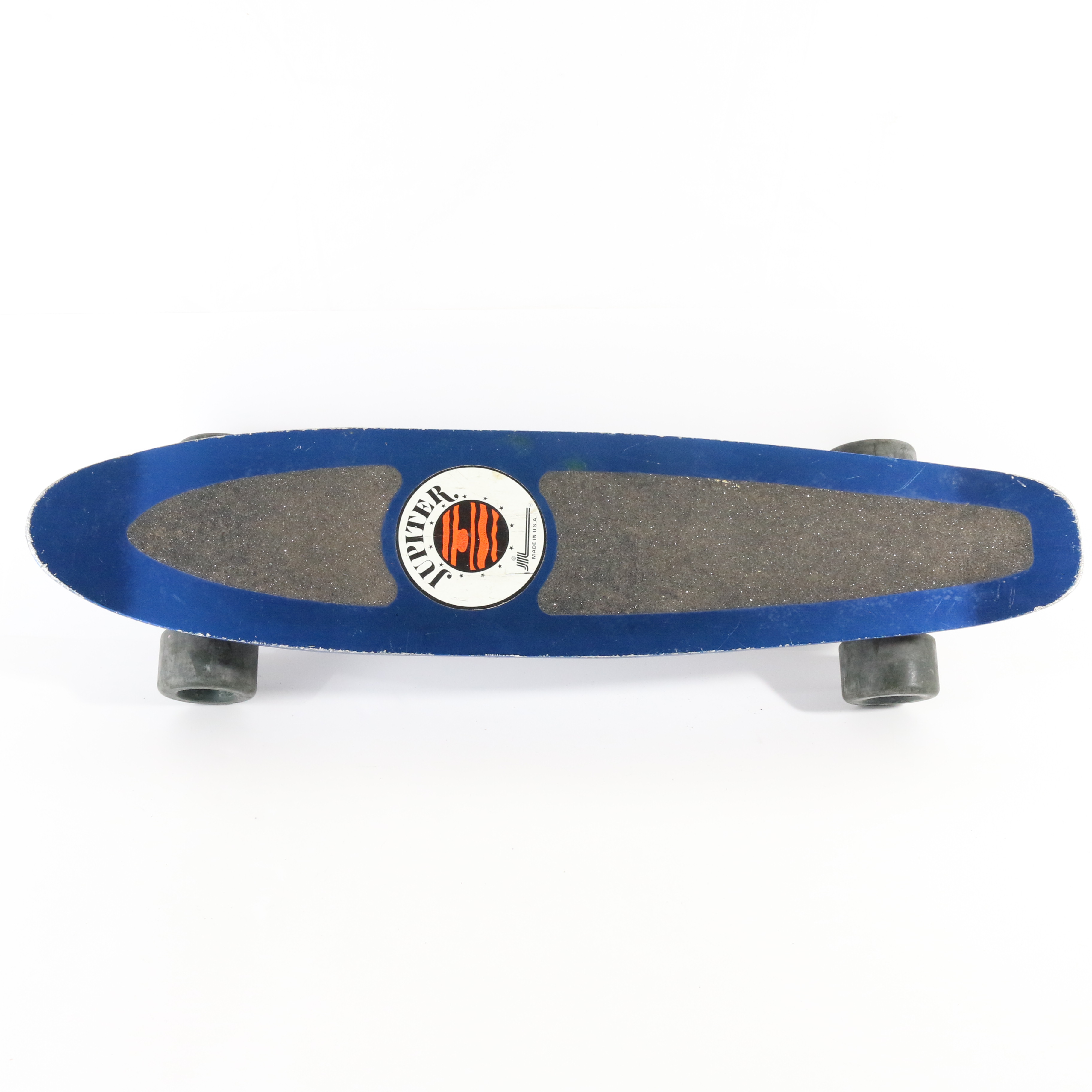 Jupiter No 65 USA Made Blue Vintage Metal Skateboard Deck 26