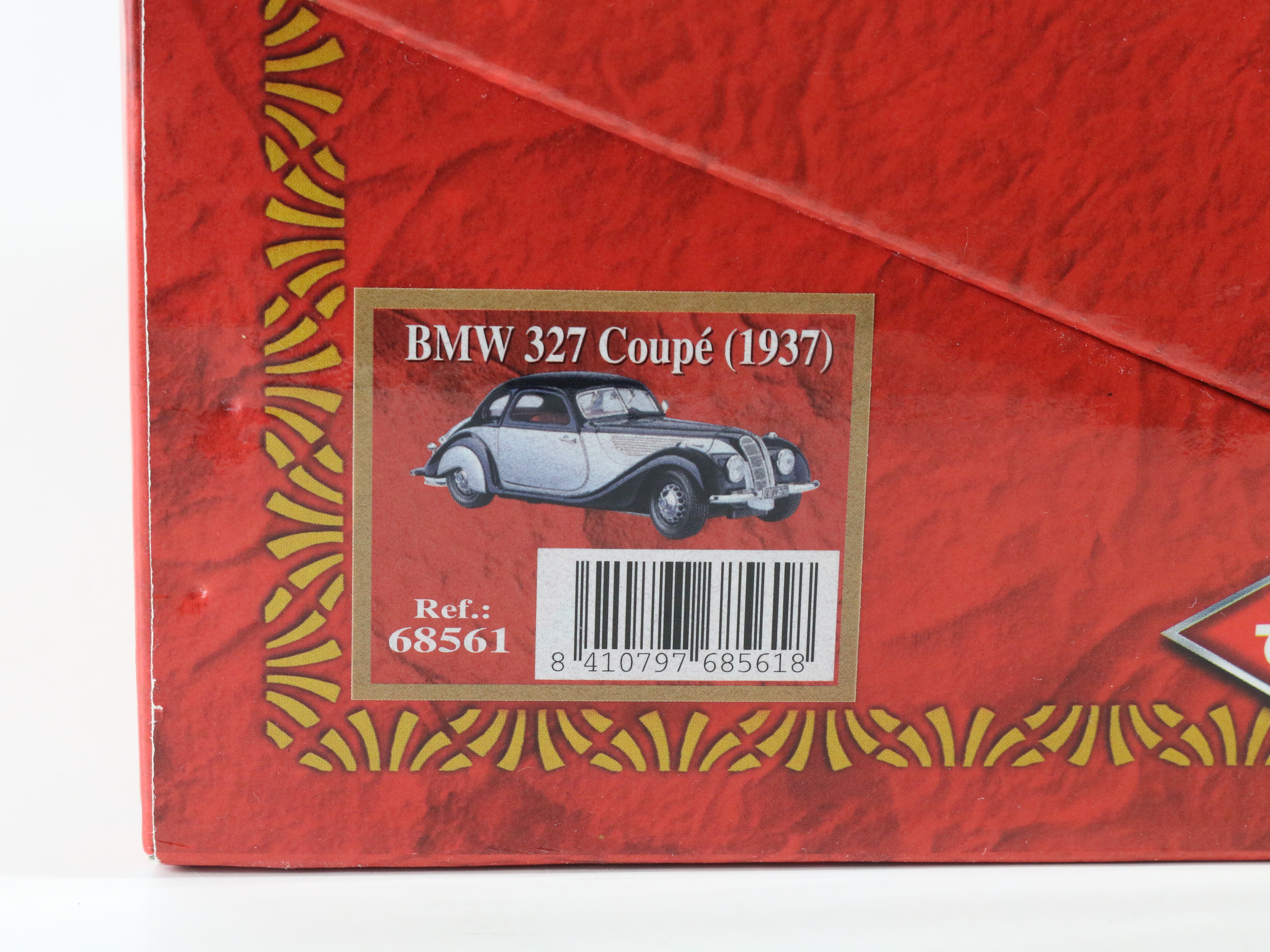 在庫処分 半額 Guiltoy Coupe 327 BMW 1937 Top Model 1:18 Collection Line ミニカー