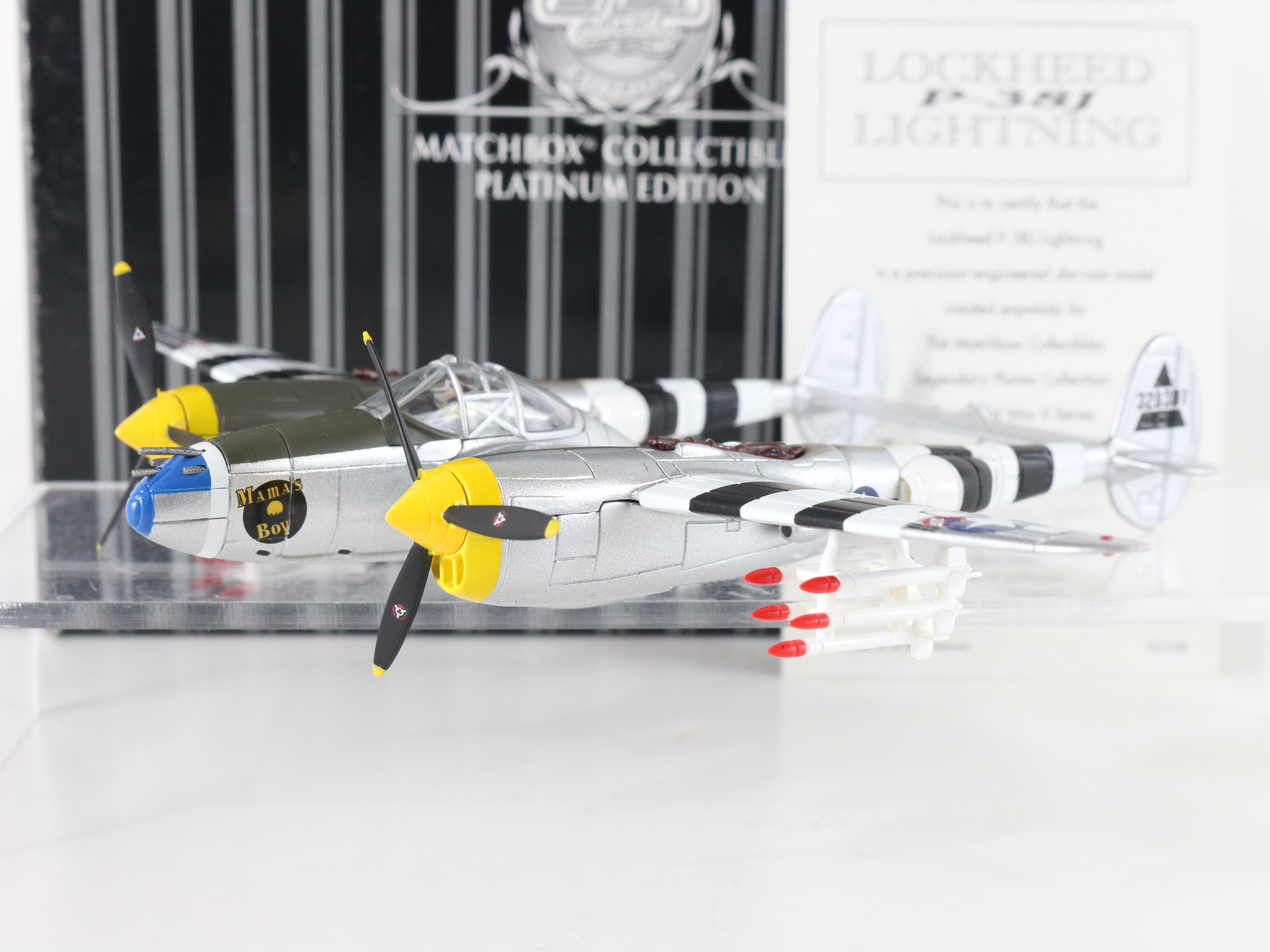 Maquette métal Lockheed P38 Lightning - 1/72e