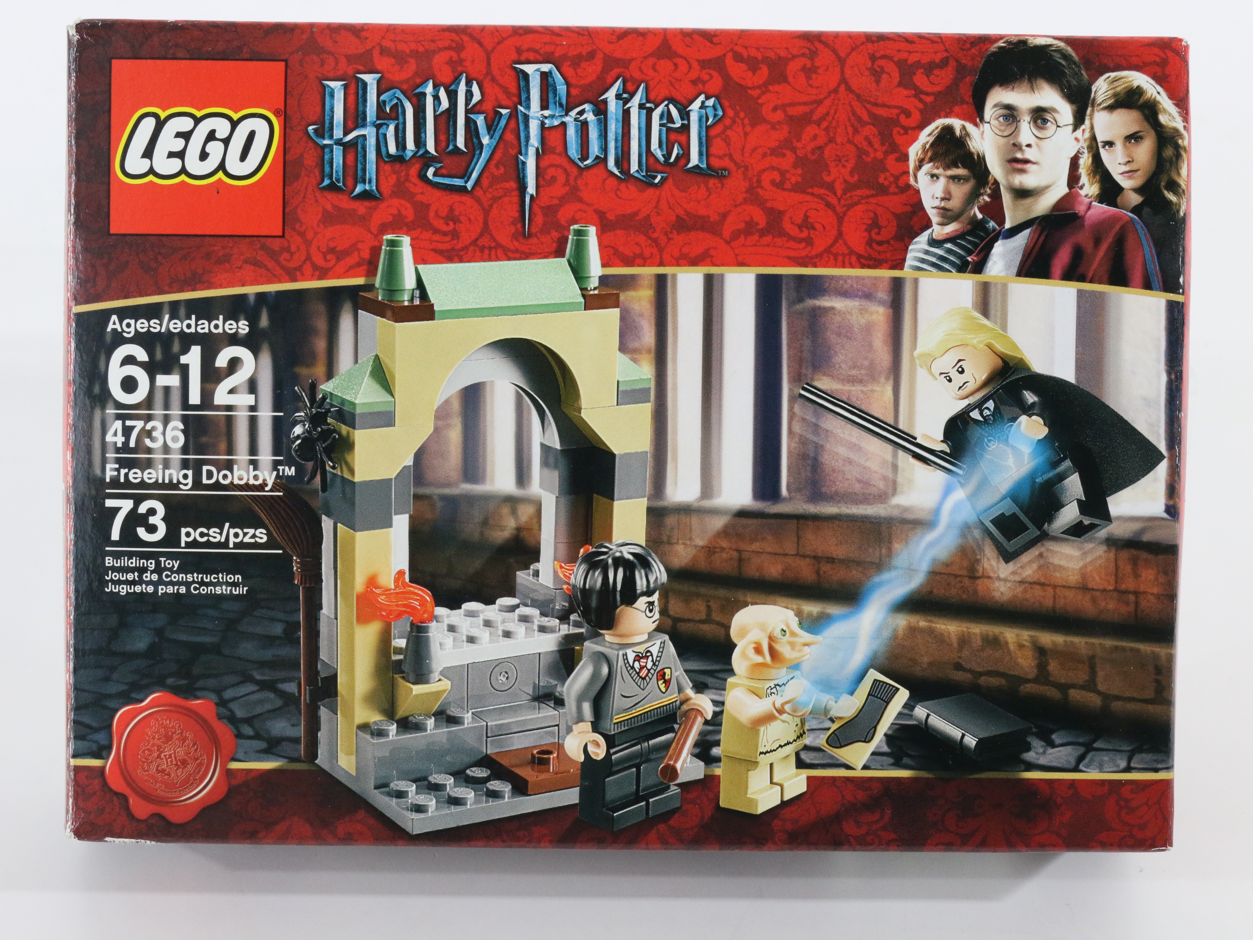 Lego Harry Potter Freeing Dobby Built Set 4736 W/ Box