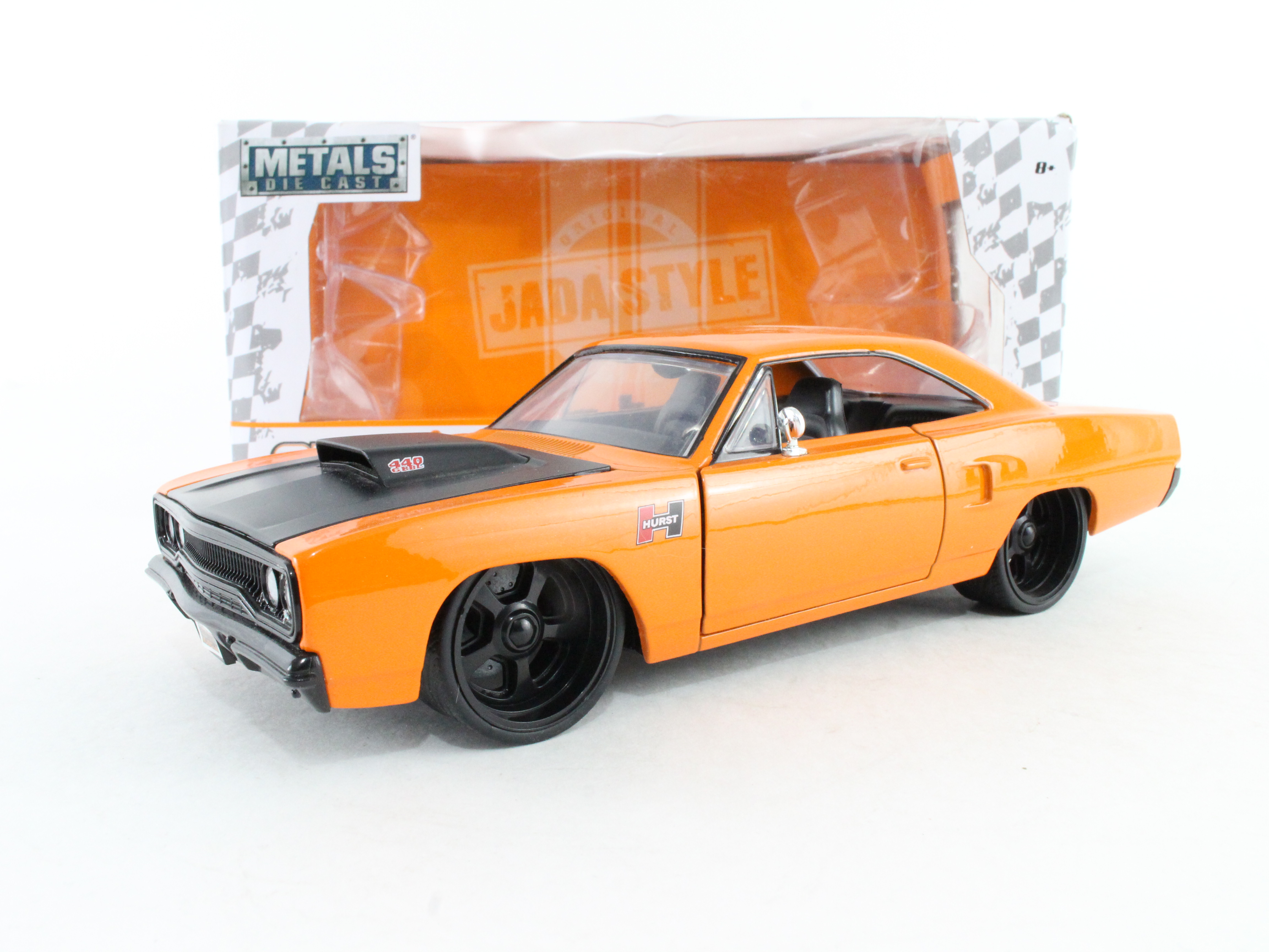 1970 Plymouth Road Runner Bigtime Muscle Jada 1:24 Scale Model